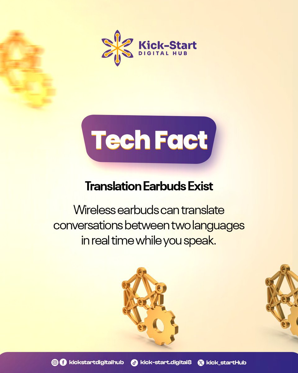 Kick_StartHub's tweet image. Did you know ?
#funfactoftheday
#techfunfact
#Techfacts
#TechInKwara
#techknowledge
#KickstartYourTech