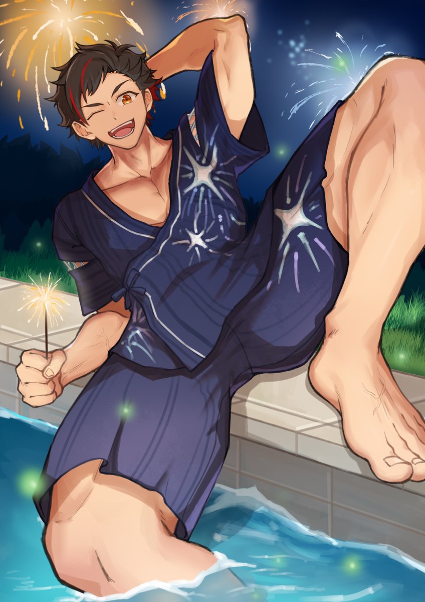 nankoshark's tweet photo. 夏は終わりましたね…＃南雲鉄虎 https://t.co/2BjgdSYsf6