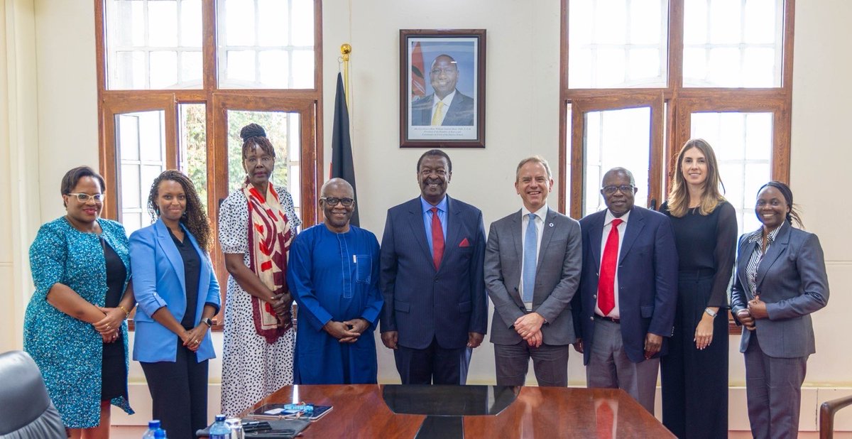 The UN Resident Coordinator <a href="/SWJacksonUN/">Stephen Jackson</a> joined Needs Assessment Mission delegation for a courtesy call to the Prime Cabinet Secretary <a href="/MusaliaMudavadi/">Musalia W Mudavadi</a> &amp; <a href="/IEBCKenya/">IEBC</a>.

Discussions focused on UN Kenya’s support to strengthen electoral preparedness &amp; transparency ahead of 2027 polls