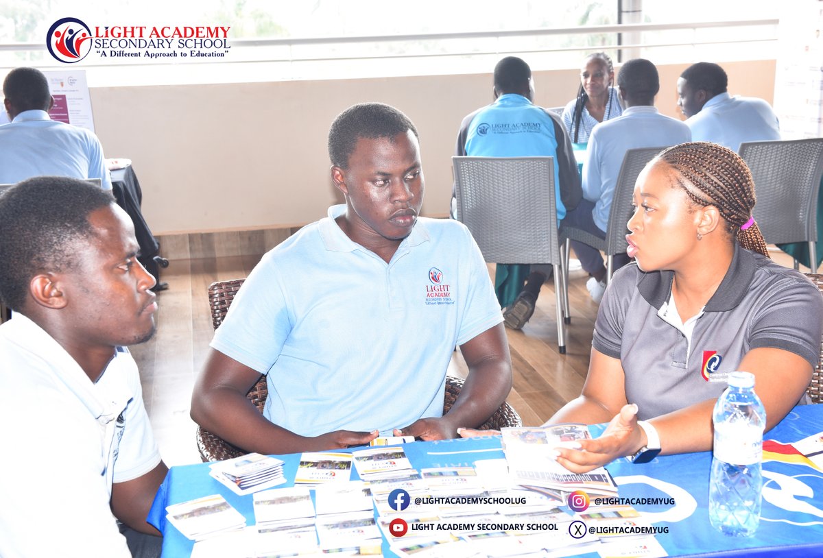 LIGHTACADEMYUG's tweet photo. We were honored to welcome representatives from renowned global universities to our annual University Fair, held at Light academy s.s.
#lightacademy s.s
#studyabroad
#adifferent #approach to #education https://t.co/9nJuOSzJ8m