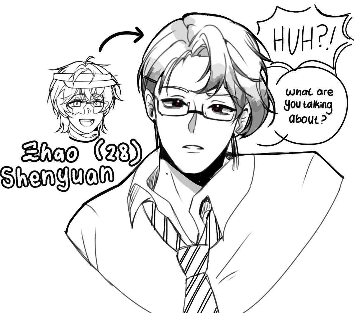Moonatics's tweet photo. (- Blake)
Forsome Grown up AU https://t.co/rpb5e8Fxkp