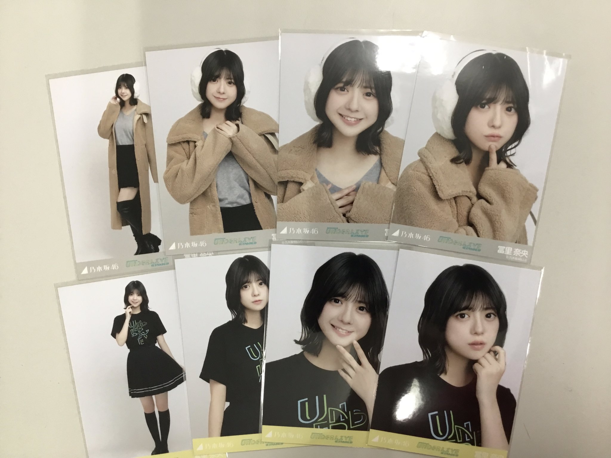 冨里奈央　サインTシャツ Amazon.co.jp: 乃木坂46 冨里奈央 生誕記念 Tシャツ XLサイズ