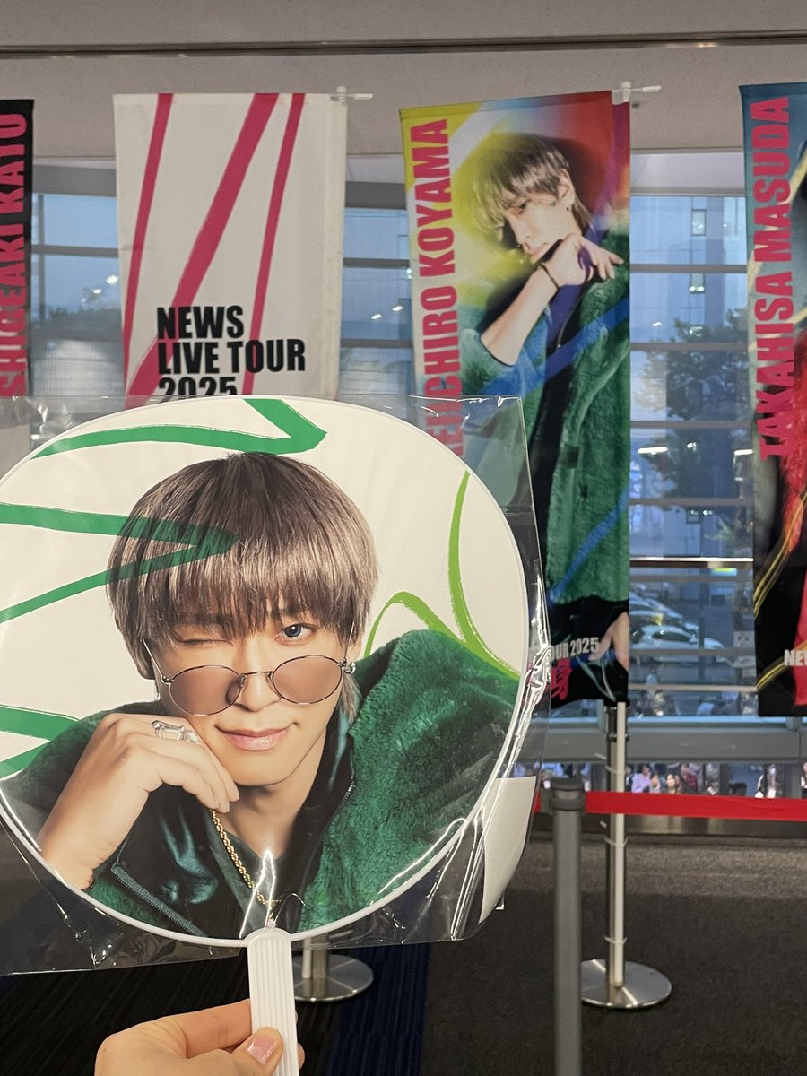 codeppa's tweet photo. 1年ぶりのNEWS💜💚💛
楽しみ«٩(*´ ꒳ `*)۶»ﾜｸﾜｸ

#NEWS
#NEWSLIVETOUR2025変身 https://t.co/BNPS2KyEpd