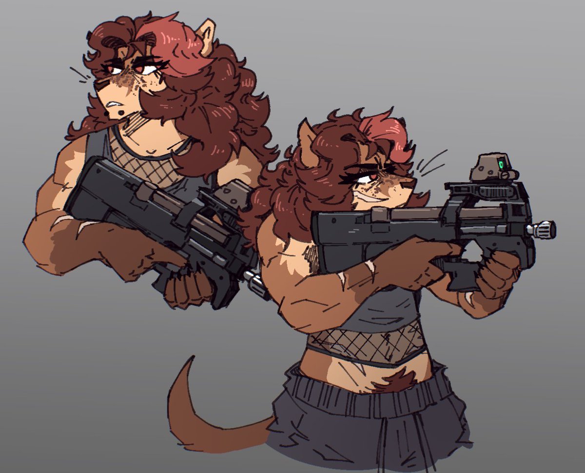 AussieNeon's tweet image. Bisexuals F*cking love the FN P90