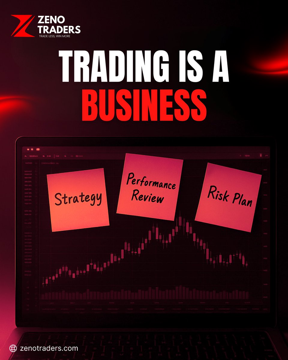 zeno_traders's tweet image. Trading isn’t a hobby — it’s a business. 💼

And like any business, it needs:
📊 Strategy
📈 Performance Review
⚠️ Risk Plan

Trade with structure. Trade with purpose. Trade with Zeno.

#ZenoTraders  #TradeLessWinMore #CryptoTrading #TraderMindset #Blockchain #Web3
