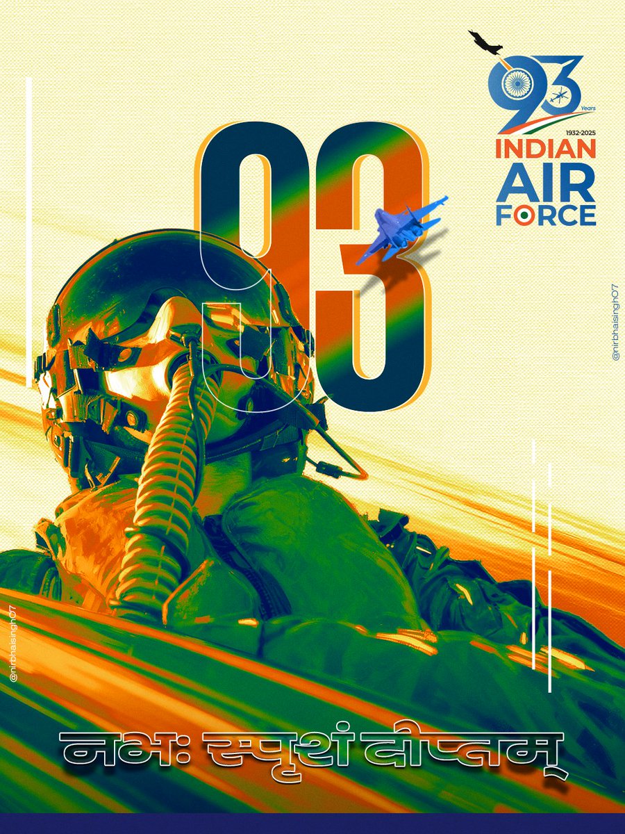 नभः स्पृशं दीप्तम्!!
@indianairforce

#indianairforceday #IAF #operationsindoor