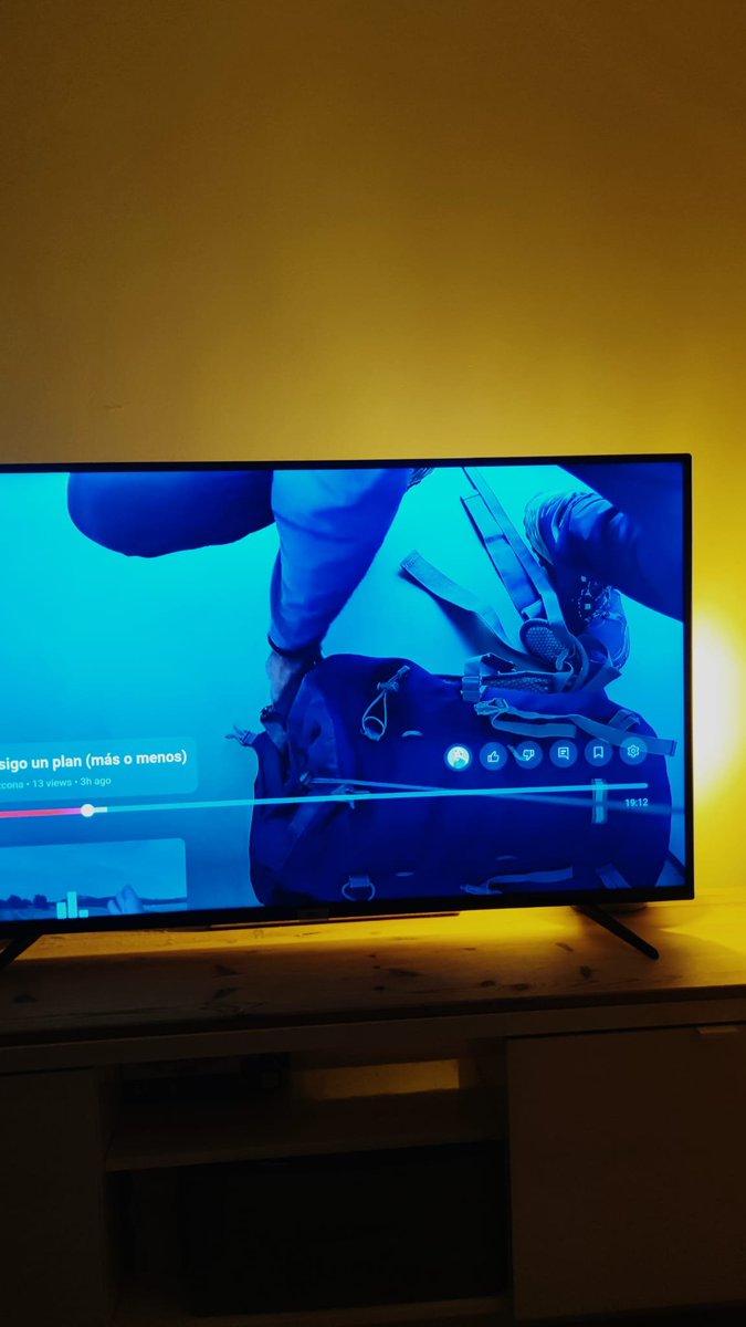 Nuevo video. Pensaba que se vería peor en la tele