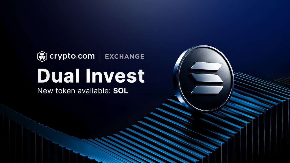 Dual Investment on https://t.co/8x0UJOBPK7 Exchange now lets you grow your  Solana with flexibility. 👉 Choose your Target Price & term 👉 Earn rewards  in SOL or USDC ✓ Get rewarded regardless of