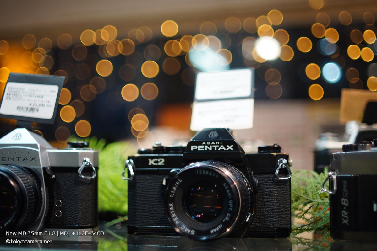 tokyocamera1st's tweet image. APS-C機でオールドレンズを使いたい方におすすめ！

★ MINOLTA New MD 35mm F1.8
換算50mmでF1.8の明るさ、柔らかい描写や周辺減光もしっかり、“オールド感”が楽しめます✨

#オールドレンズ #Minolta