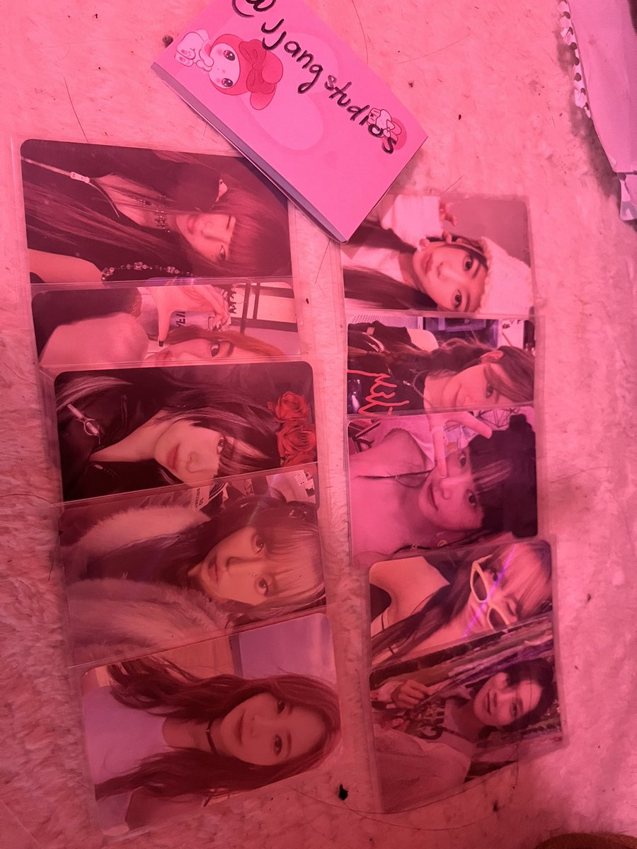 jjangstudios's tweet photo. wts lfb ph ic lesserafim svt pc low balled 

may inch paba sa lessera pc?? will sell them ichecheck ko lang yung mp niya will sell them for sets siguro di na tataas sa 300 
rfs: need funds https://t.co/QeBF8LryFw