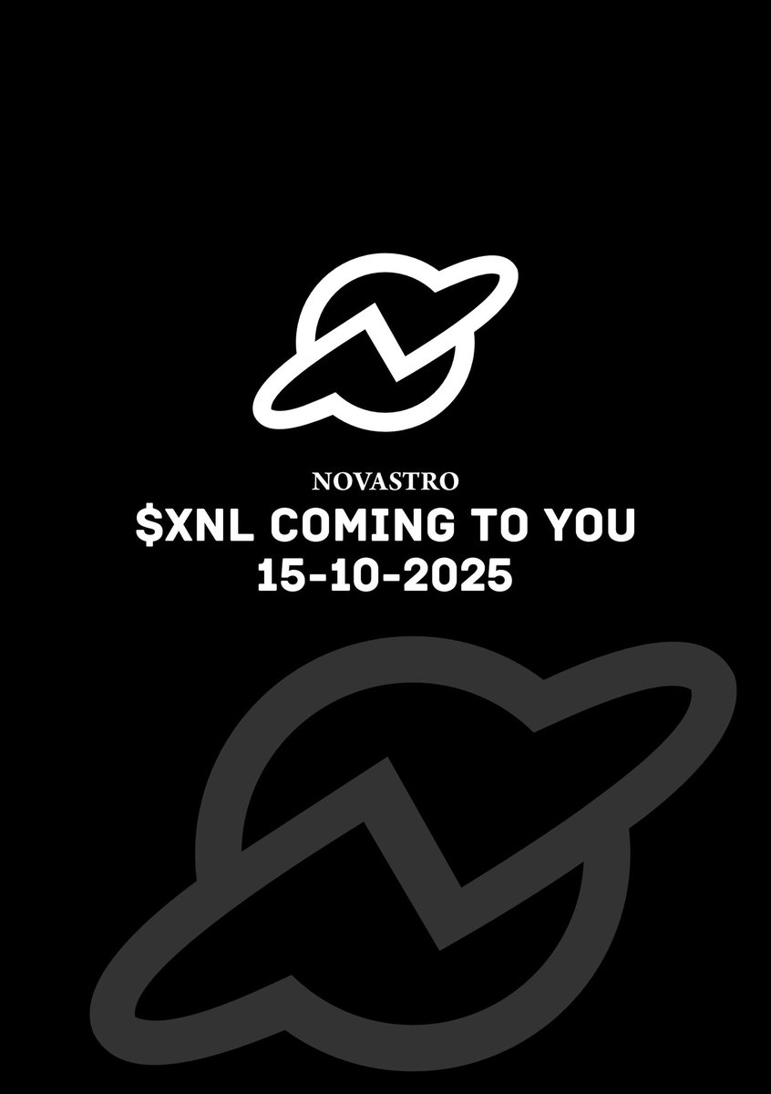 AviiWeb3's tweet image. gXNL Novastro Yappers 🌊

From day one, @Novastro_xyz had a clear vision, $XNL is built around structured RWA data, cross chain interoperability, and real world utility 🌍

With the community sale wrapped and key milestones hit, the next phase is near, snapshot incoming 👀

Early…