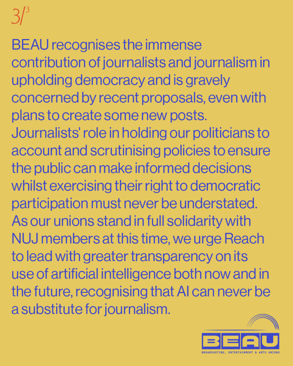 Bectu tweet media