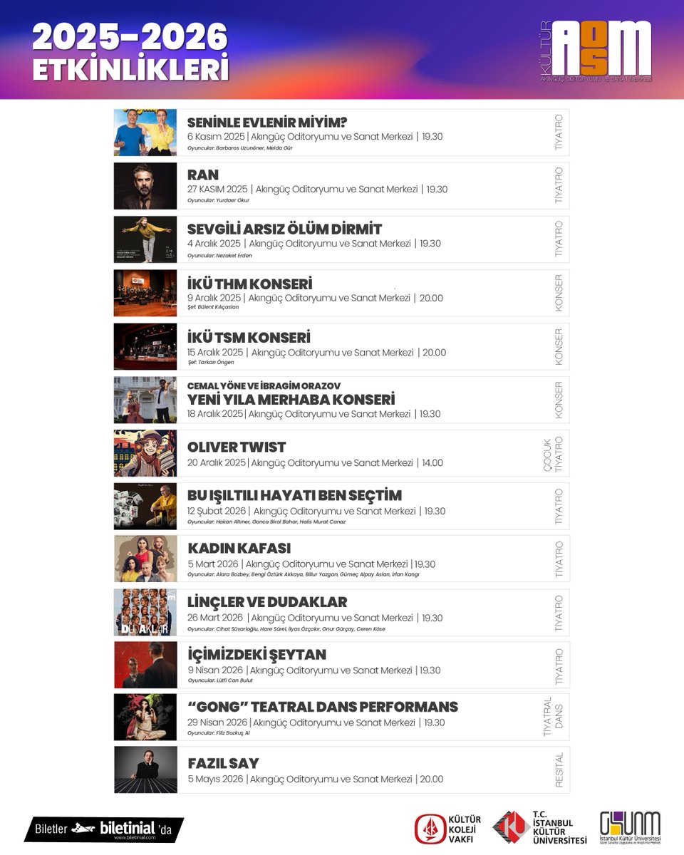 2025-2026 Etkinlikleri