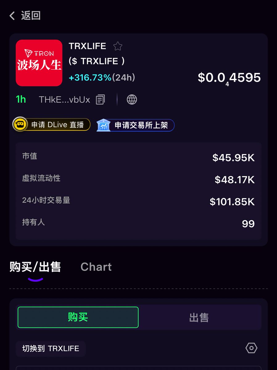 Jack712BTC's tweet photo. 波场人生
等孙哥回复上火币！！

ok人生都能3m

现在波场人生40k

CA : THkErobzNTehqrcxxzZTjtLZ4bLogzvbUx

@justinsuntron @trondao https://t.co/B6pyWP11SQ