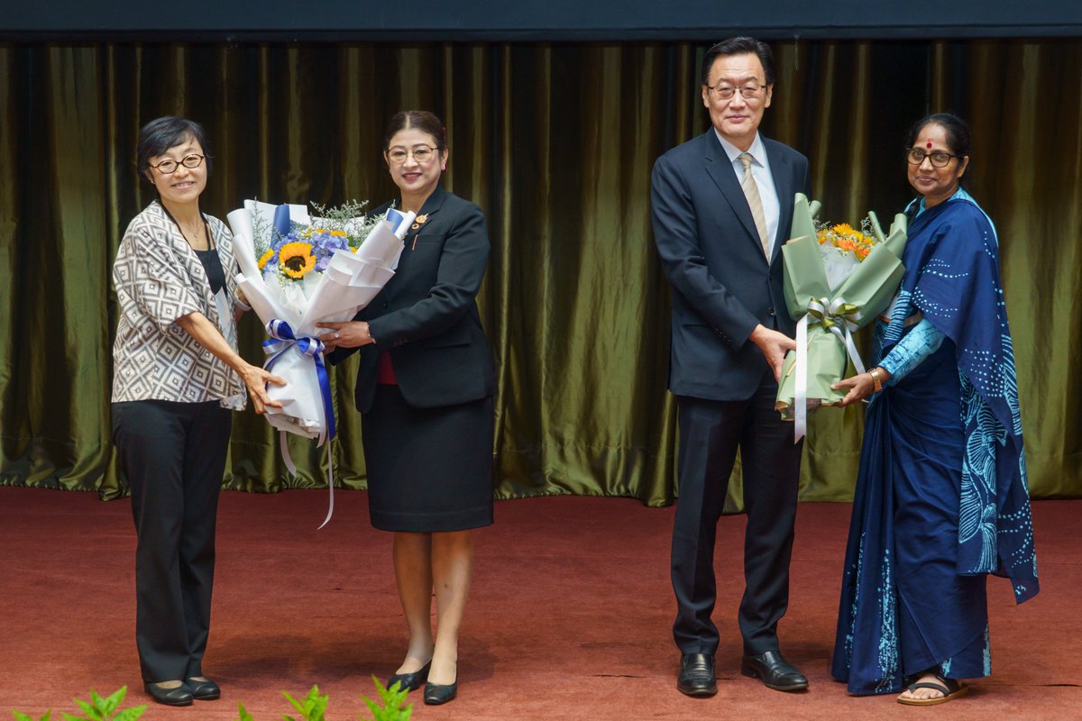 AfsGender's tweet photo. A powerful start to GAF9

Held at the Asian Institute of Technology (AIT), Thailand, the opening session brought together distinguished guests and partners who share the vision of transforming aquaculture and fisheries for gender justice.

#GAF9 https://t.co/n7bXAdaRzw
