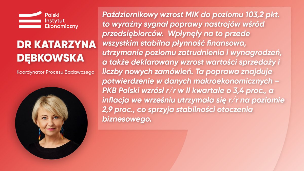PIE_NET_PL's tweet image. 👉 Sprawdź najnowszy Miesięczny Indeks Koniunktury: mik.pie.net.pl
