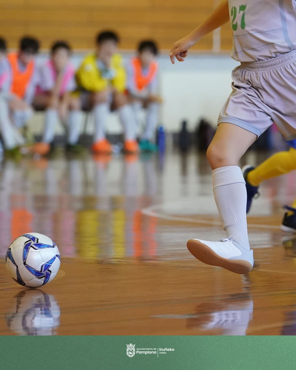 ⚽ Esta semana finaliza el plazo para apuntar equipos a la XXXII Liga de Futbol Sala del Ayuntamiento de Pamplona

👧🏻🧒🏻 Los equipos deben estar formado por un mínimo de 5 niñas y/o niños de 8 a 11 años, con mayoría empadronados en la ciudad

🔎 +INFO: pamplona.es/actualidad/not…