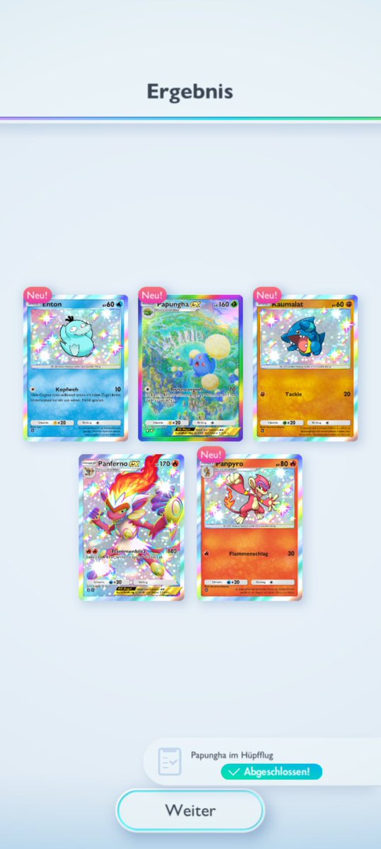 AlxCSpace's tweet photo. @spragels Over 8 k Cards so gar. First and so far only God Pack for me https://t.co/fDzWKcGPjK