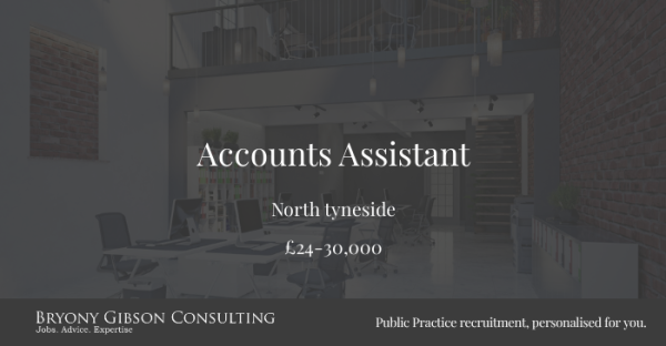 Job opportunity! Accounts Assistant, £24-30,000 - #Northtyneside. paiger.link/910321610