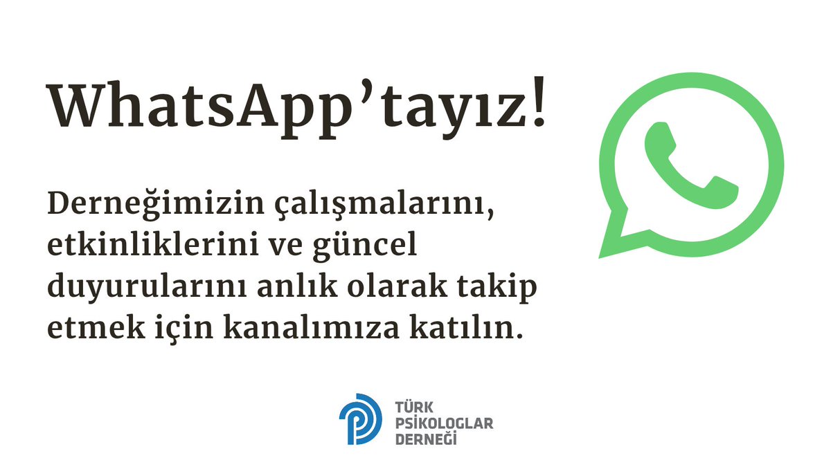 Türk Psikologlar Derneği tweet media