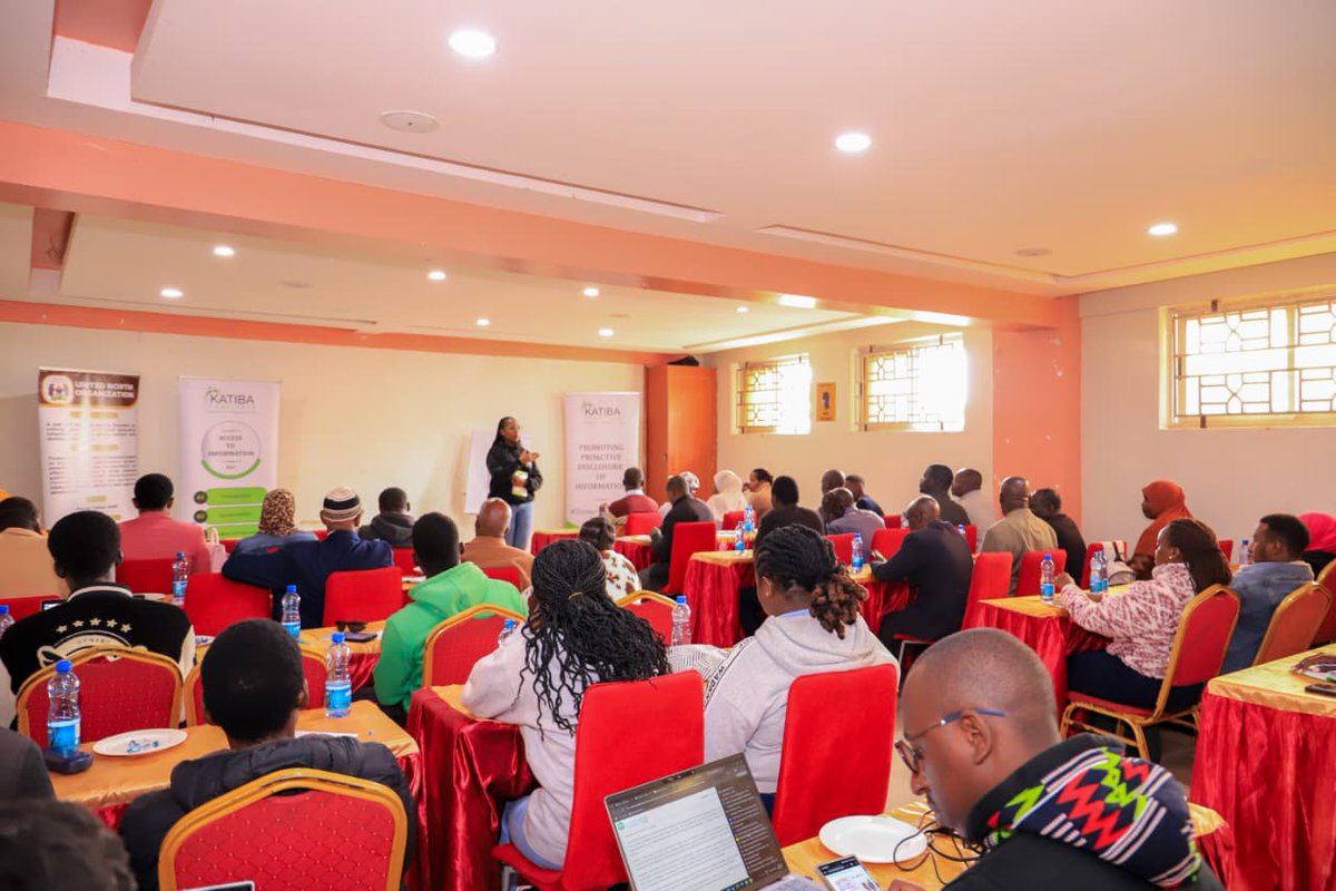 Reflecting on 2 yrs of #ATI project in Samburu!Together with <a href="/katibainstitute/">Katiba Institute</a> We convened community reps,CSOs &amp;media partners to share successes,challenges &amp; insights on implementing the ATI framework. Strengthening transparency,accountability &amp;citizen participation in governance