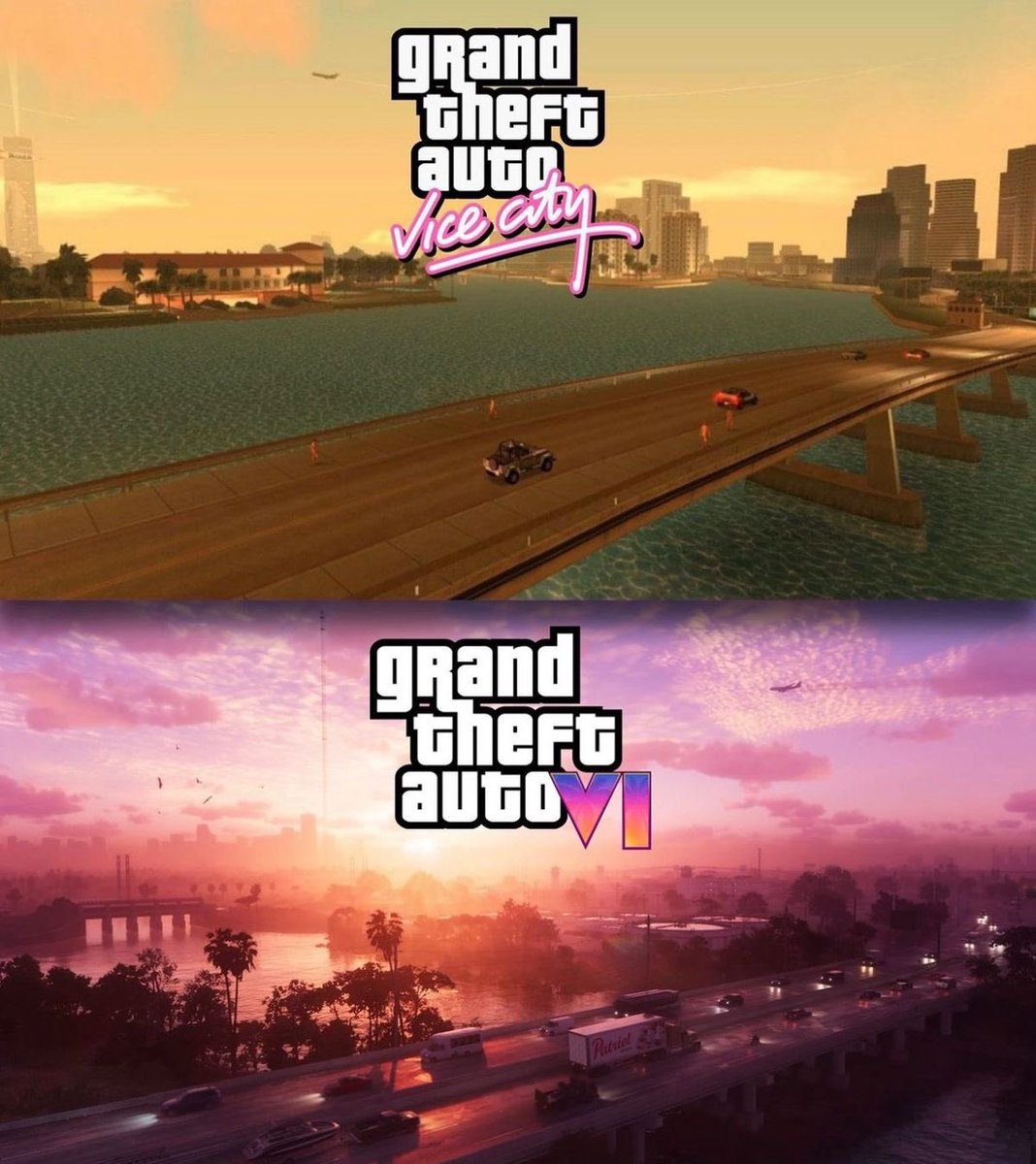 Esraa_91z's tweet image. •🌟  Vice City 🌟•

• 24 سنة بين الصورتين في حال نزلت 2026 ✨

#GTA6 #ViceCity #GTAVI