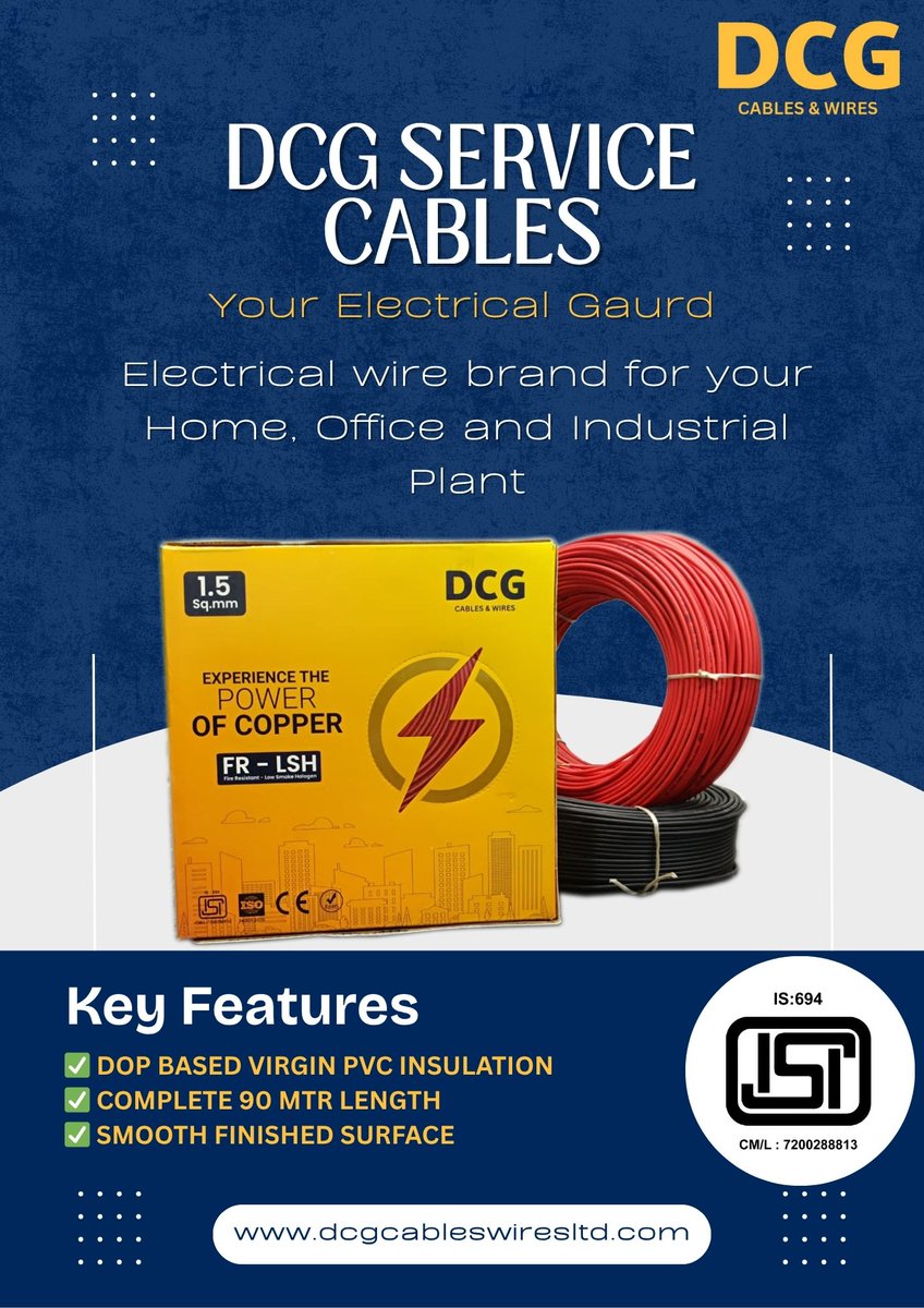 DCGCables's tweet image. For powerful performance beneath the surface, trust DCG Submersible Cables—built for strength, safety, and reliability underwater. 💧⚡

#SubmersiblePump #DCGCables #electricity #electric #wire #cablesandwires #manufacturer #manufacturingindustry #Transformers #cables.