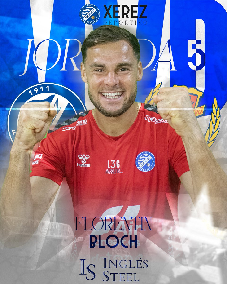 V Trofeo Juan Bellido 🏆|  <a href="/FlorentinBl/">Florentin Bloch</a>, elegido por la afición como mejor jugador del partido 🆚 
<a href="/Yeclano_dptvo/">Yeclano Deportivo</a> 
 
🤝 Patrocinado por Inglés Steel

#ElXerezQueQuieresTú