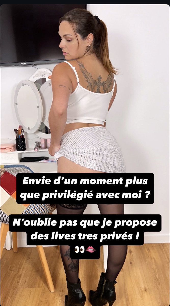 Ça te donnes envie ? 

Rejoins moi sur le lien en dessous pour me le dire en privé 💌💌

👇👇

onlyfans.com/aliceguerlin/c2