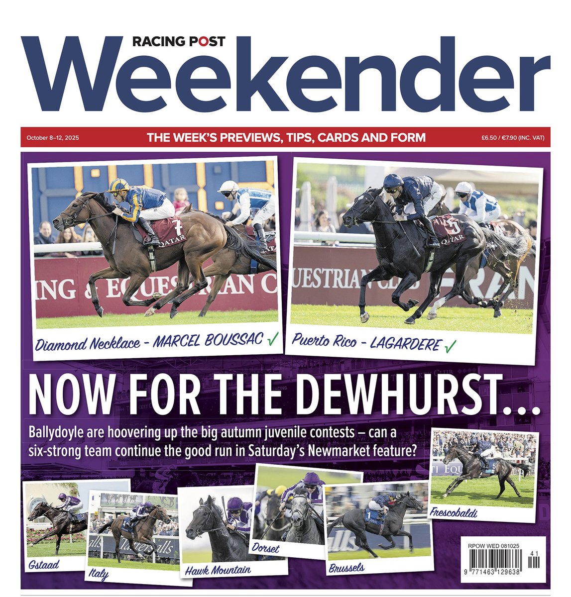 Weekender (@rpweekender) on Twitter photo What a <a href="/RPWeekender/">Weekender</a> we have for you this week! Stable Tour with <a href="/hpalmerracing/">HUGO PALMER AT MANOR HOUSE STABLES</a>; best bets from Harry Wilson; special Q and A with <a href="/WilliamDerby2/">William Derby</a>; Tom Segal with his Arc thoughts plus much much more! Make sure you get your copy! What a <a href="/RPWeekender/">Weekender</a> we have for you this week! Stable Tour with <a href="/hpalmerracing/">HUGO PALMER AT MANOR HOUSE STABLES</a>; best bets from Harry Wilson; special Q and A with <a href="/WilliamDerby2/">William Derby</a>; Tom Segal with his Arc thoughts plus much much more! Make sure you get your copy!