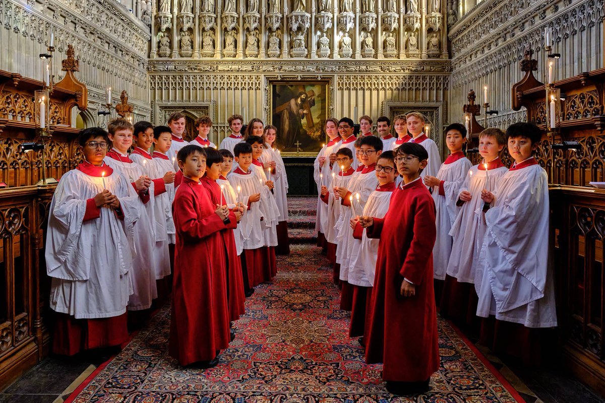 Magdalen College Choir tweet media