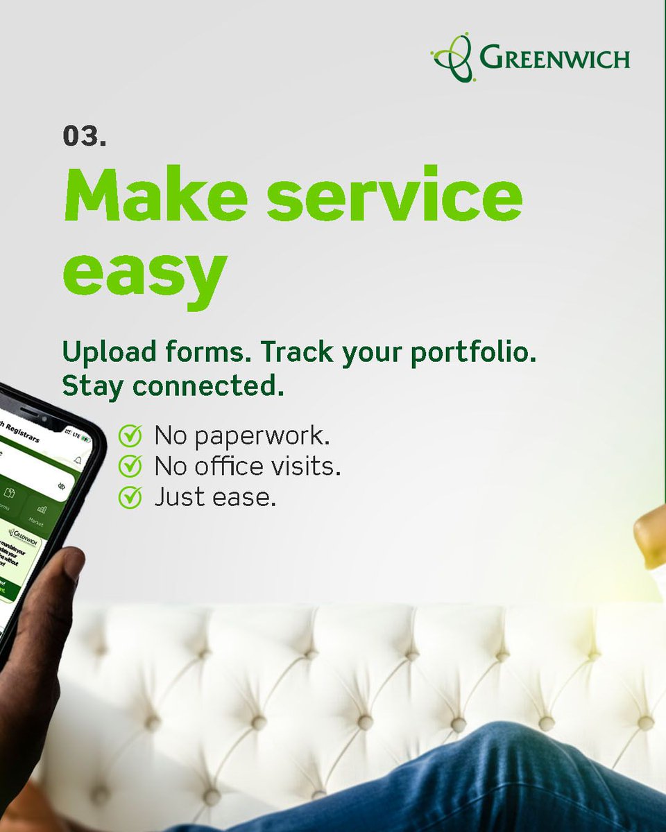 grds_ng's tweet photo. This Customer Service Week, we’re celebrating CONVENIENCE MADE POSSIBLE. With G-Ease, managing your shareholding is easier, faster, and always within reach.
#CustomerServiceWeek #MissionPossible #GEase #ShareholdinginTheDigitalEra #GreenwichRegistrars https://t.co/1sTeCawlYG