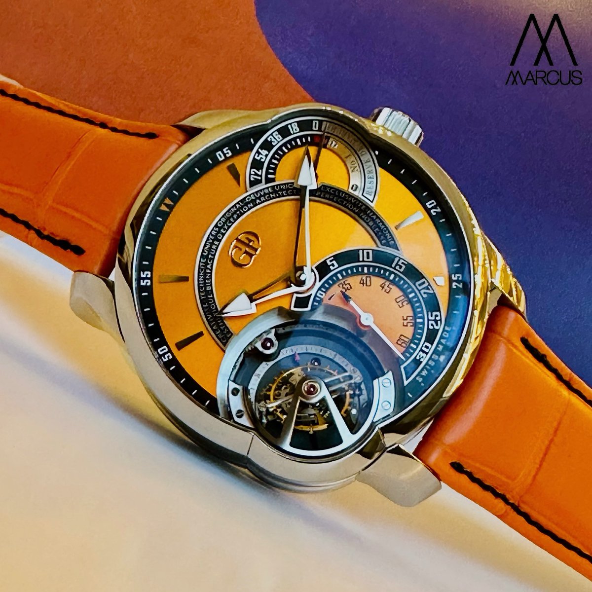 🧡

#greubelforsey 
#tourbillon 
#pieceunique 
#collector 
#wotd 
#watchgeek 
#specialedition 
#savoirfaire 
#hautehorlogerie 
#luxury 
#lifestyle