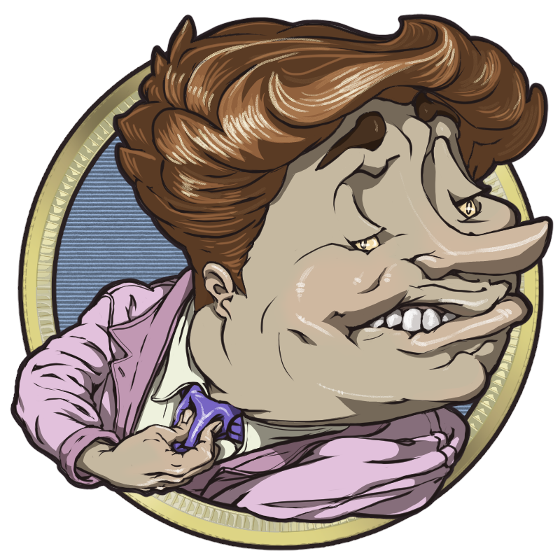 It had a dandy little crown on top, a kingly looking one, okay?! I didn’t know it was a woman’s hat pin! Geez! Uh-oh! Never you mind, <a href="/potn_kettle/">Pot and Kettle Art Studio | NFTNYC2025</a>! When you get slapped, then &amp; only then can you have an opinion. This is probably all your fault! Hmmm… I’d like to slap you…