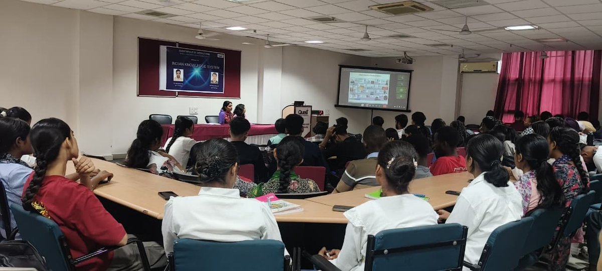 QuestMohali's tweet image. At #QuestChandigarh, two insightful sessions highlighted India’s ancient brilliance — from zero &amp;amp; astronomy to the Gurukul system and holistic learning. 🇮🇳
Blending tradition with technology for a wiser tomorrow! 
#IndianKnowledgeSystem #HolisticLearning
