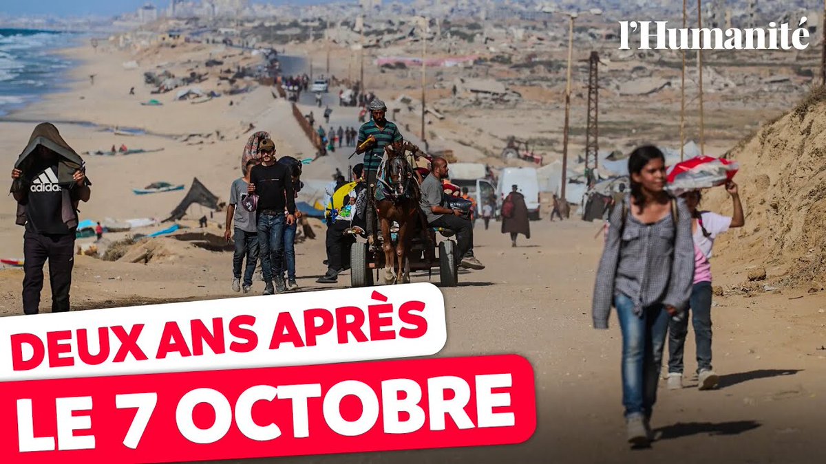 Gaza : la fin du génocide et la paix sont-elles possibles deux ans après le 7 octobre ? 

➡️ l.humanite.fr/XvZ