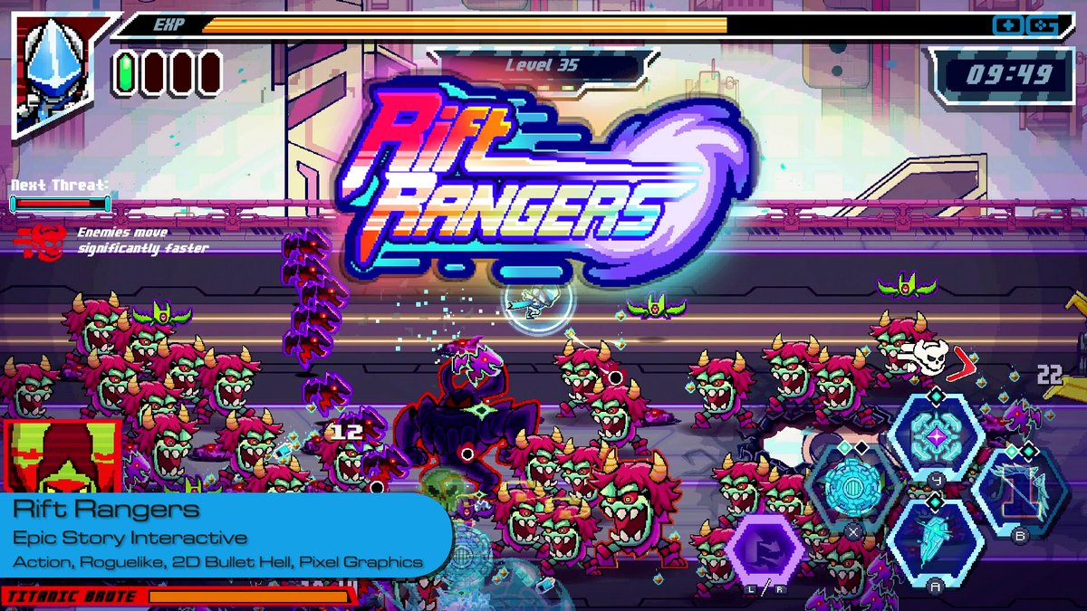 OverageGmngCom's tweet image. OG plays Rift Rangers!
youtube.com/watch?v=oeuUIQ…
Like & Sub!
@RiftRangers
@ESIGames
#riftrangers #roguelike #2D #bullethell #pixelart #IndieGameTrends #IndieWatch #IndieDev #GameDev #IndieGameDev #IndieGame #IndieGames #Gameplay #letsplay #gamer #gaming #youtube