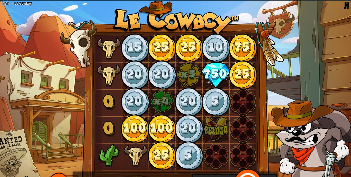 Brand new "le" Hacksaw Gaming slot out now, exclusively here 👉 bit.ly/ExclusiveSlots…

🎰 Le Cowboy by Hacksaw Gaming is out now!

🎉 Feature spins go wild on the reload! We landed a multiplier 🔥 and triggered a global multiplier 🌟

+18 #hacksawgaming #hacksaw #lecowboy #2025