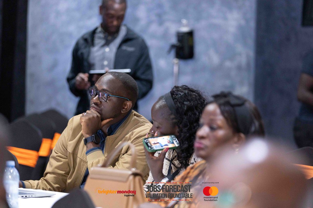🔴 LIVE from Next Media Park!

Join us for the Jobs Forecast Validation Roundtable with the Mastercard Foundation as we validate insights from Uganda’s national jobs data.

Watch now 👉 brnw.ch/21wWrxR

#JobsForecastUG #BrighterMondayUganda #LabourMarketInsights