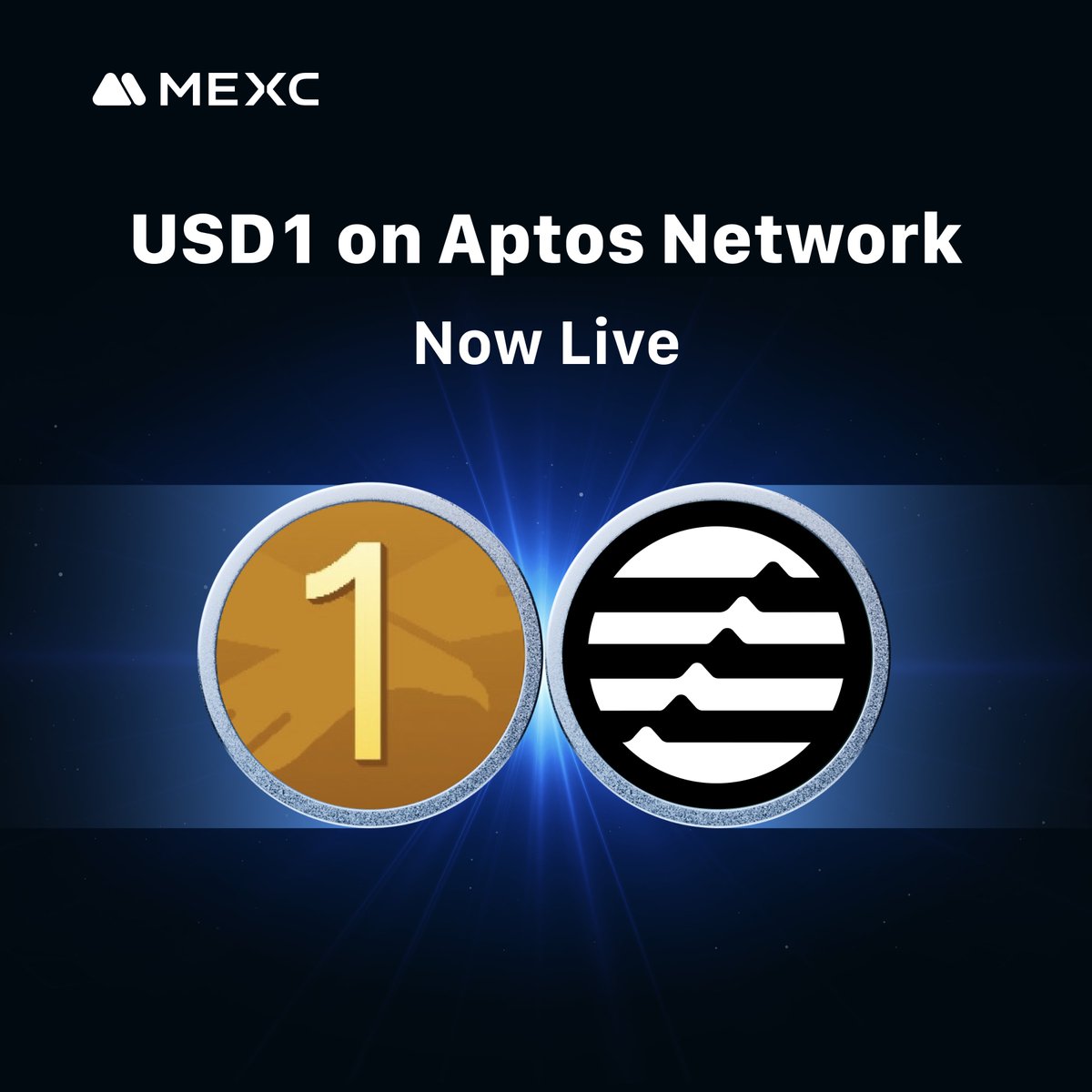 MEXC_Official's tweet image. 🚀 MEXC now supports #USD1 on the @Aptos network! @worldlibertyfi 

Deposits are live starting Oct 8, 2025, 12:00 (UTC)

👉 Details: mexc.com/announcements/…