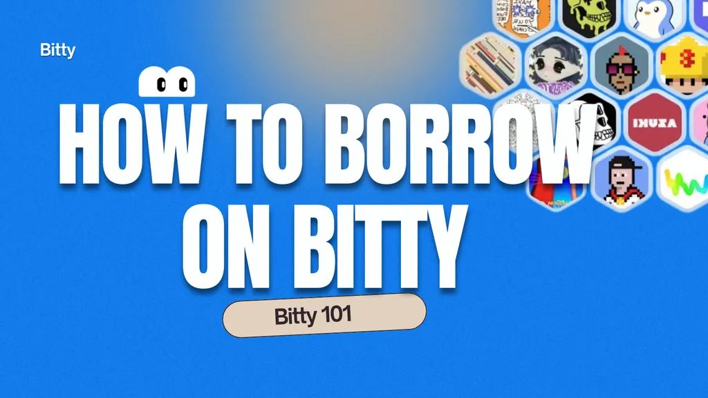 bitty_io's tweet image. Yesterday on Bitty 101, we learnt what Bitty is and the value we bring on-chain. 

Today, let’s get hands-on: How to borrow liquidity with Bitty in under 2 minutes. 

1️⃣ Go to 👉 [bitty.io] and connect your wallet 
2️⃣ Select the NFT or token you want to borrow…