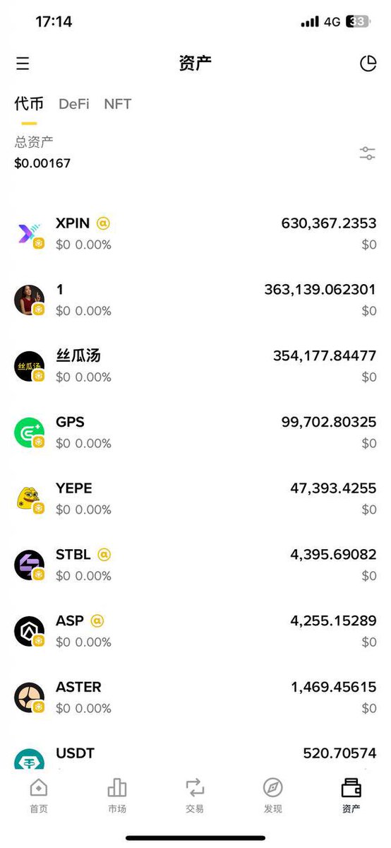 CryptoCarthor's tweet photo. @czbinanceprd 表哥币安钱包归零了😭😭 https://t.co/zRSi5FHLe1