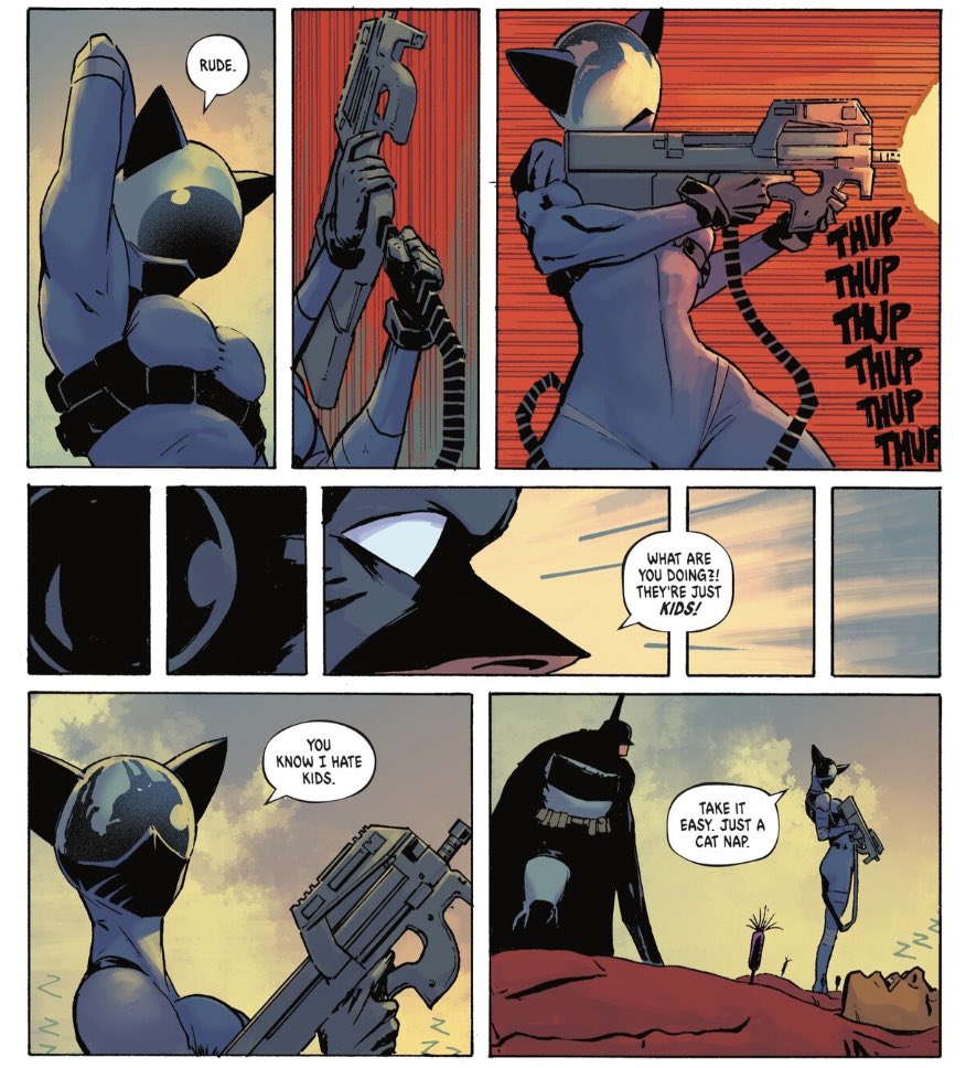 Catwomanhype's tweet photo. (Spoilers for absolute Batman) 

I stand by my #cancelled parents  🙏🏼 https://t.co/525npLD2y5