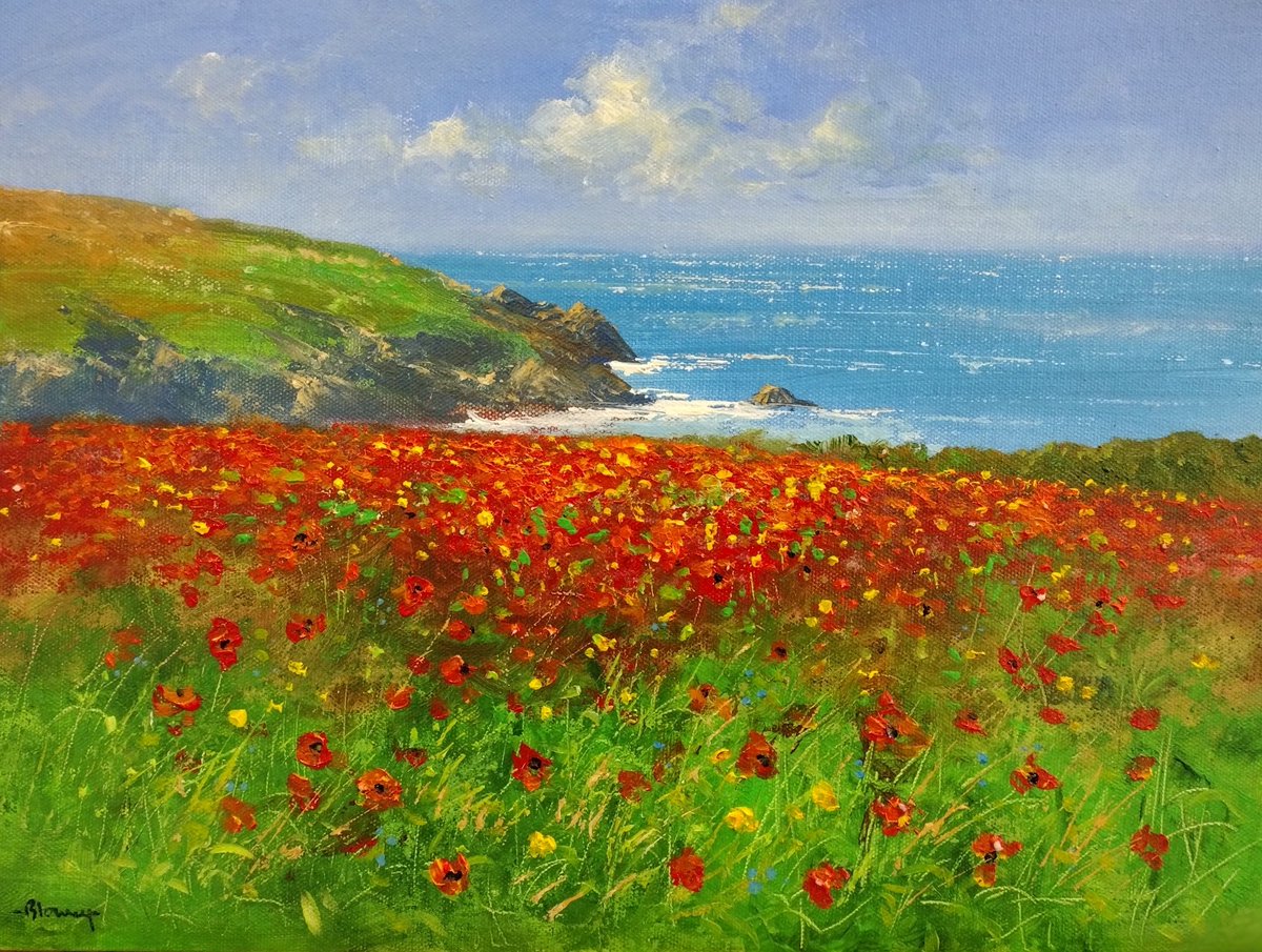 CornwallGallery's tweet photo. Some lovely paintings just in from Richard Blowey this morning 🙂 https://t.co/trehNHFUH4