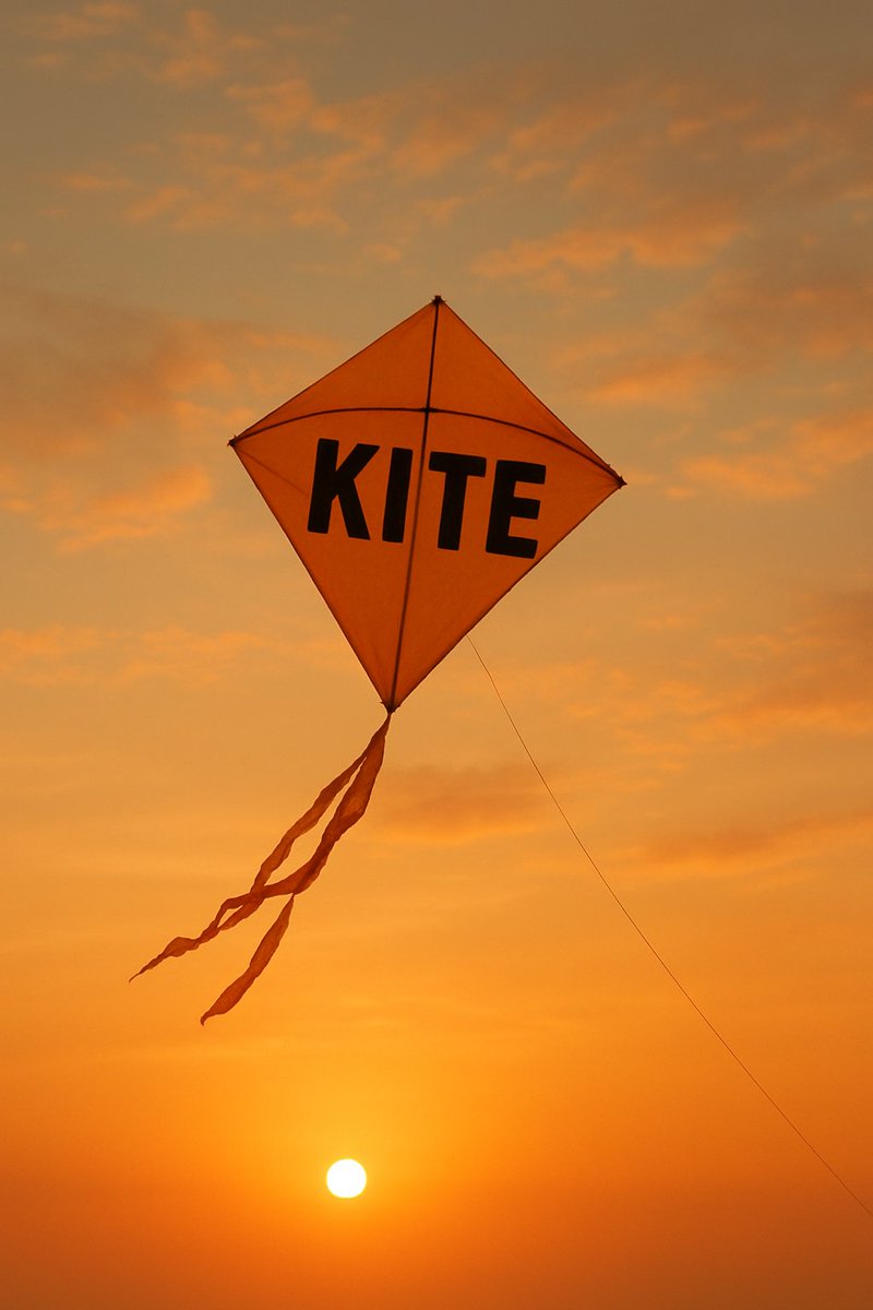 crypto_samir2's tweet image. As the golden breeze flows, my kite drifts with freedom’s rhythm. Each pull of the string carries my dreams higher into the glowing sunset. The sky whispers hope, and the wind sings of endless light. @GoKiteAI 🪁🌅✨#KiteAI #WindRunner #AIArt #CreatorCollective