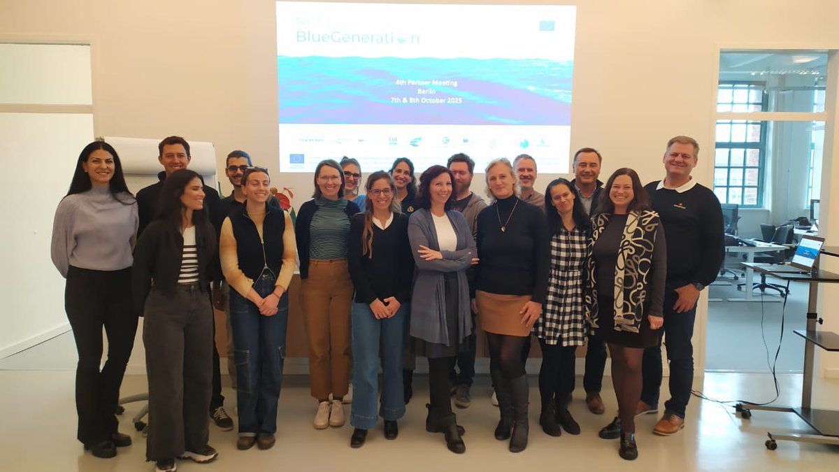 Maritime Risk Group (MRG) (@mrg_ntua) on Twitter photo <a href="/mrg_ntua/">Maritime Risk Group (MRG)</a> participated in the 4th GA meeting of the #NextBlueGeneration that was completed today in Berlin, Germany. 🛳️🌊
<a href="/SubmNet/">SUBMARINER Network</a> hosted the meeting, hosting all project partners to discuss progress and plan the next steps. ✨
#BlueEconomy #BlueCareers #CareerGuidance <a href="/mrg_ntua/">Maritime Risk Group (MRG)</a> participated in the 4th GA meeting of the #NextBlueGeneration that was completed today in Berlin, Germany. 🛳️🌊
<a href="/SubmNet/">SUBMARINER Network</a> hosted the meeting, hosting all project partners to discuss progress and plan the next steps. ✨
#BlueEconomy #BlueCareers #CareerGuidance