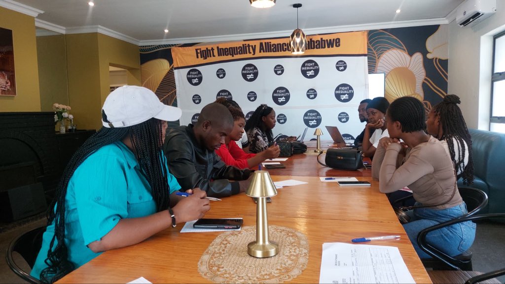 As part of our #FixOurPublicHealthCareZW campaign today we are having a roundtable meeting with media &amp; journalism students &amp; journalists from select colleges &amp; media houses in Harare.Our aim is for the media to push for a decent public healthcare system in our country!