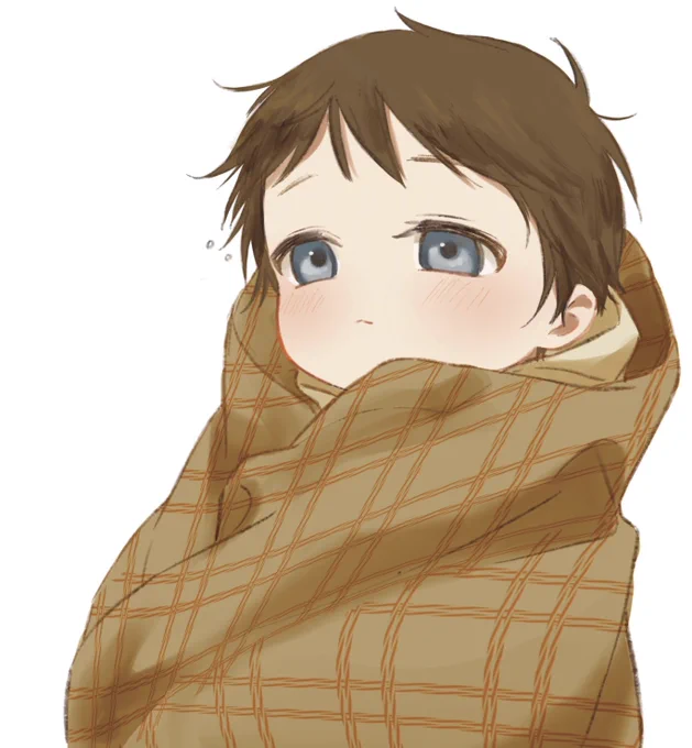 職場の先輩(リヴァエレ好きさん)と通話してて、「オメガバースなら後々子供描くの〜?」って言われて出来上がった子
