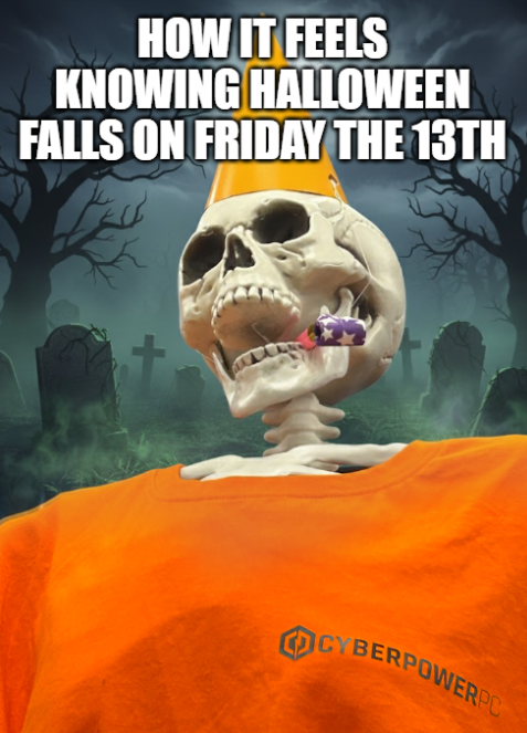 CyberPowerPC_UK's tweet photo. The joke should be obvious here 👻
_
Follow @CyberPowerPC_UK for more
_
#gaming #meme #cyberpowerpcuk https://t.co/35186Ulks5