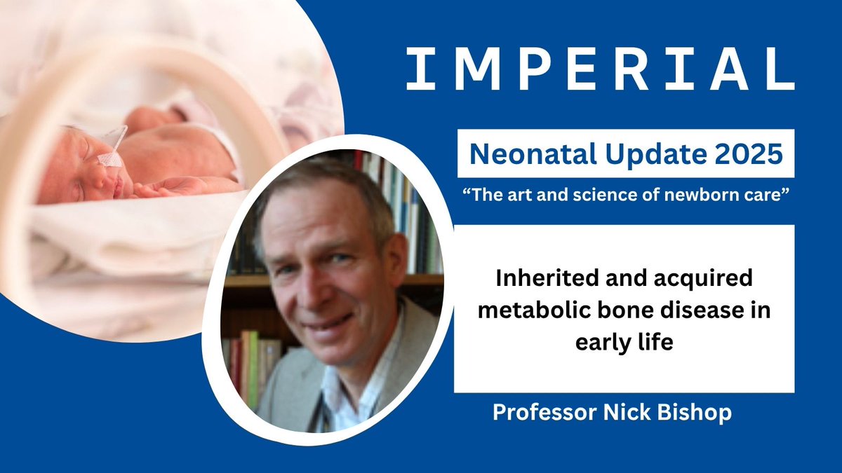 NU25 - Day 2
'Inherited and acquired metabolic bone disease in early life'
Professor Nick Bishop, Professor of Paediatric Bone Disease, University of Sheffield

<a href="/sheffielduni/">The University of Sheffield</a> 
#metabolicbonedisease #paediatric #bonedisease